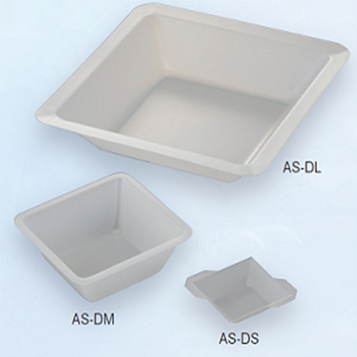 Square white Weigh Boat Diagnocine