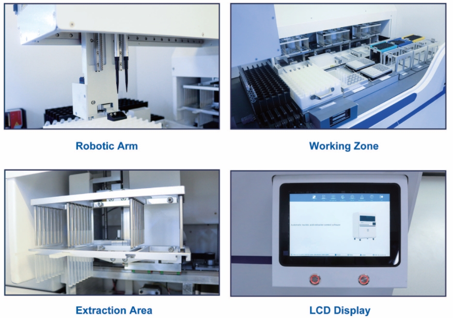Automatic Nucleic Acid Extraction System BK-AutoHS96, diagnocine