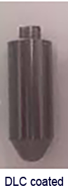 Crusher : Stainless steel DLC coated (Diamond Like Carbon) for SK-Mill  FNK-SK-100-DLC10