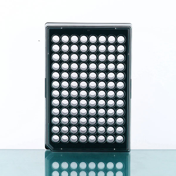 Cell Culture Plate,96 Wells, White Frame, Clear Ps Bottom, TC, Sterile,Blister Package, diagnocine