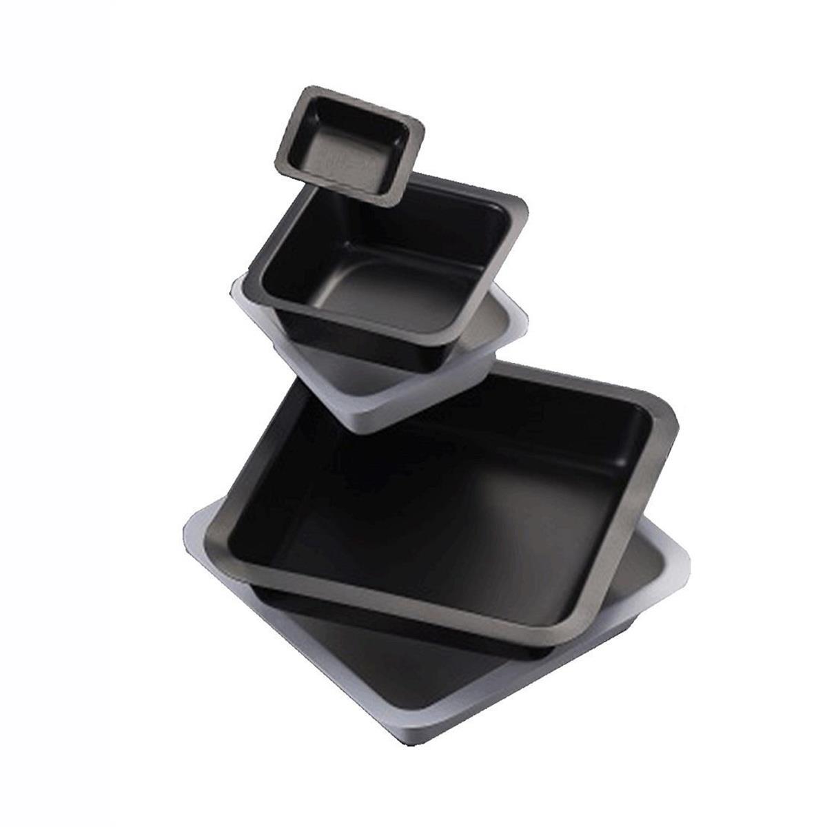 Square Black weigh Boats Diagnocine 