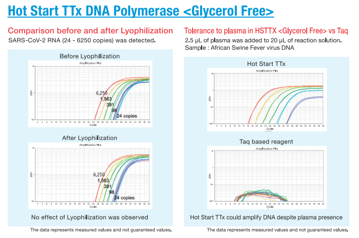 Hot Start TTx DNA Polymerase (Glycerol Free) figure